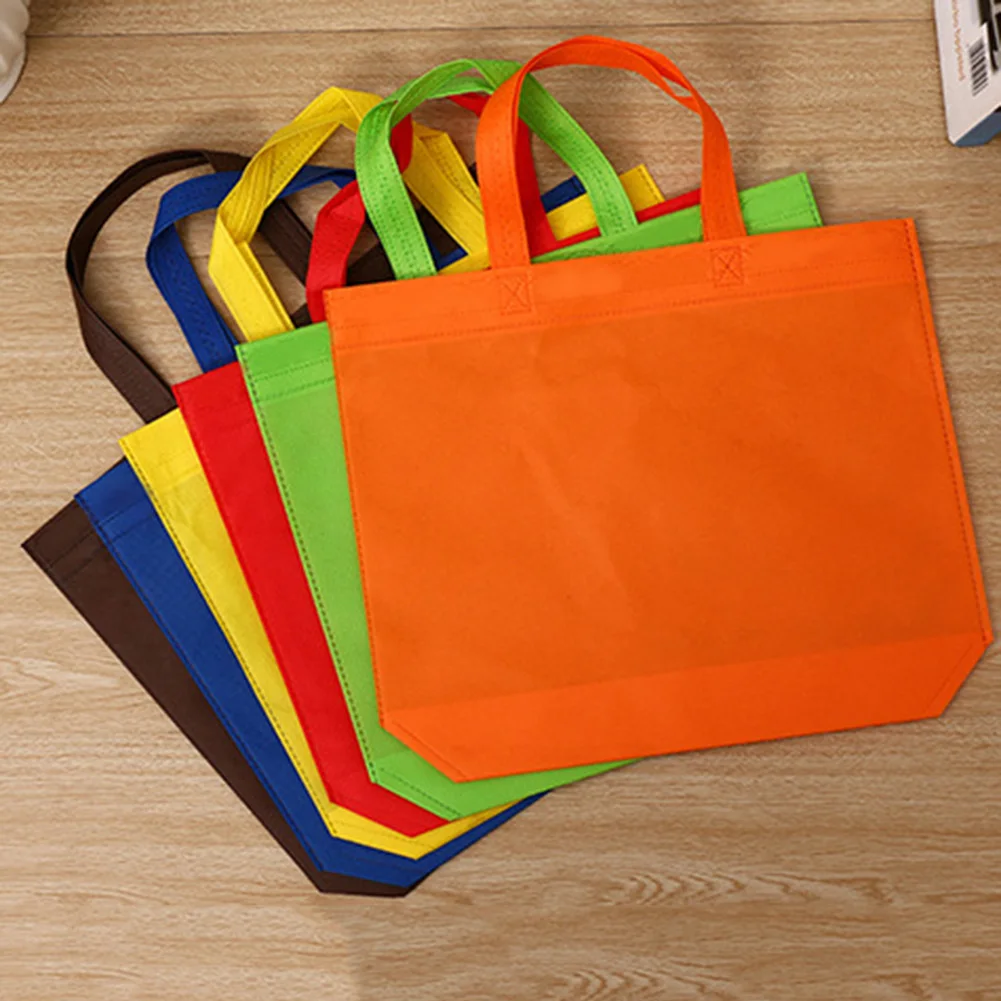 

32*38/36*45cm Women Foldable Shopping Bag Reusable Eco Large Unisex Fabric Non-woven Shoulder Bags Tote Grocery Large Bags Pouch