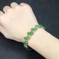 cynsfja new rare real certified natural hetian jasper nephrite women lucky green jade bracelets bangle high quality elegant gift