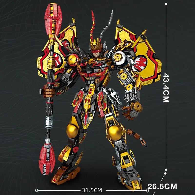 1265 шт. набор строительных блоков Wukong для взрослых