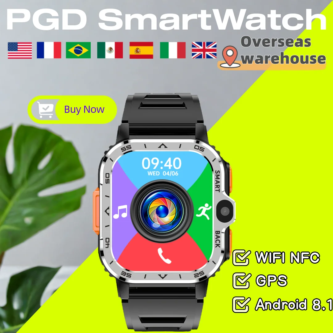 Смарт-часы PGD SmartWatch 2024 с bluetooth 4G