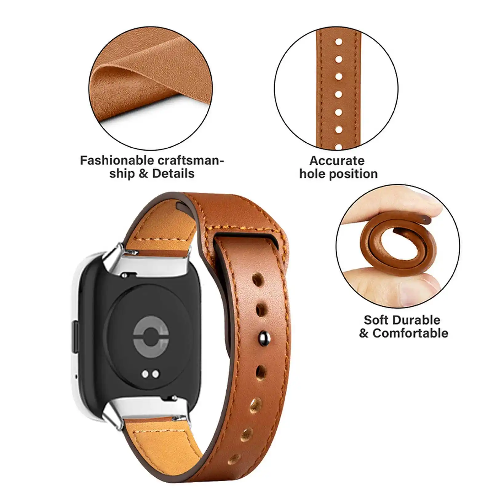 Как снять ремешок redmi 5 active Кожаный ремешок для Redmi Watch 3, активный смарт-часы, сменный браслет для Xiao