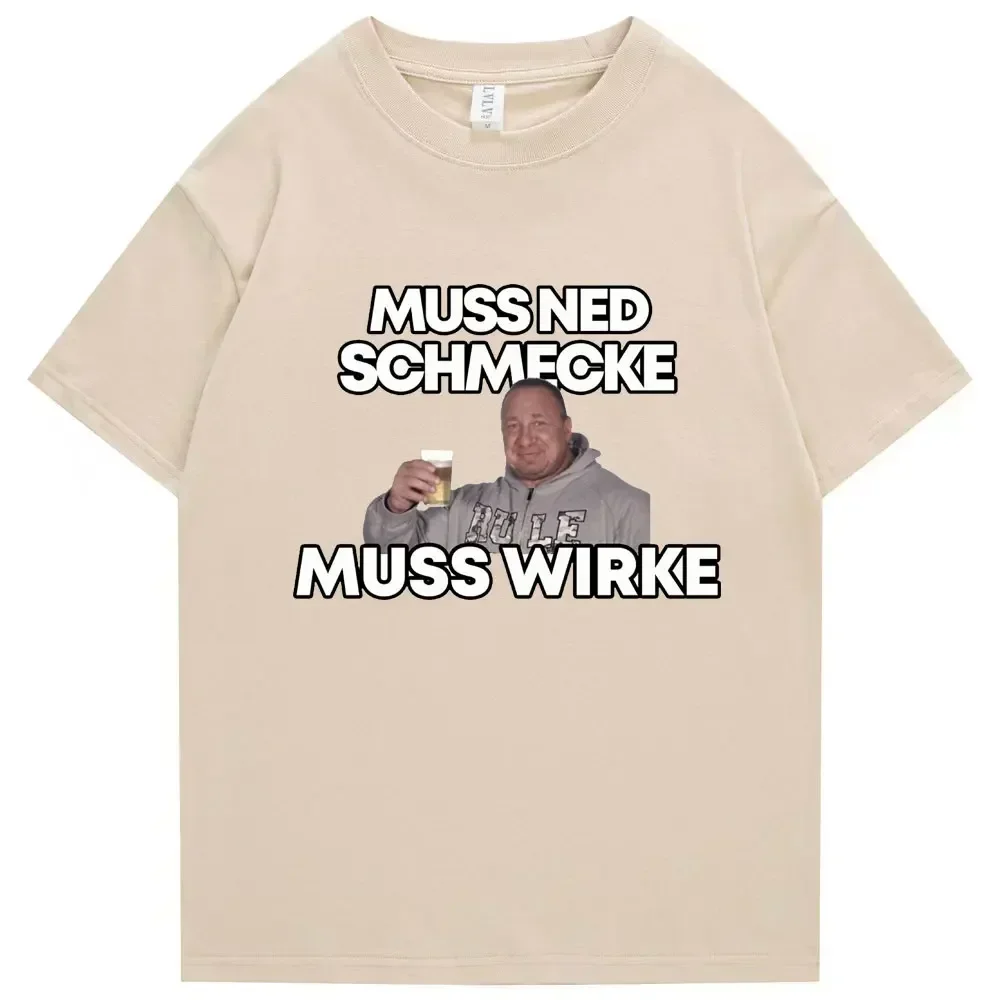 Футболка LE Markus Ruhl с принтом мема забавная хлопковая футболка для мужчин и женщин