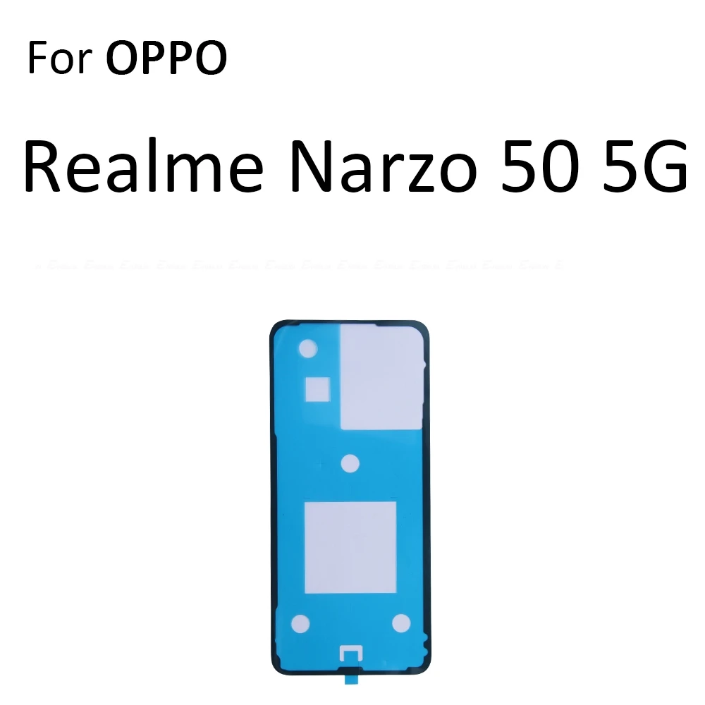 Фото Клейкая лента для задней крышки аккумулятора (наклейка) для OPPO Realme Narzo 10 20 30 50 Pro 60x N63 5G 4G, запасные части №4