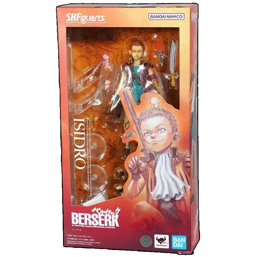 Фото Фигурка BANDAI S.H.Figuarts Исидро из аниме «Берсерк», коллекционная модель, подарок для фанатов №2
