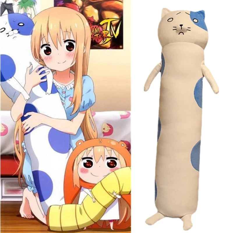 

145cm Anime Himouto! Umaru-chan Doma Umaru Cosplay Game Plush Pillow Cartoon Doll Kids Toys Holiday Gift Prop