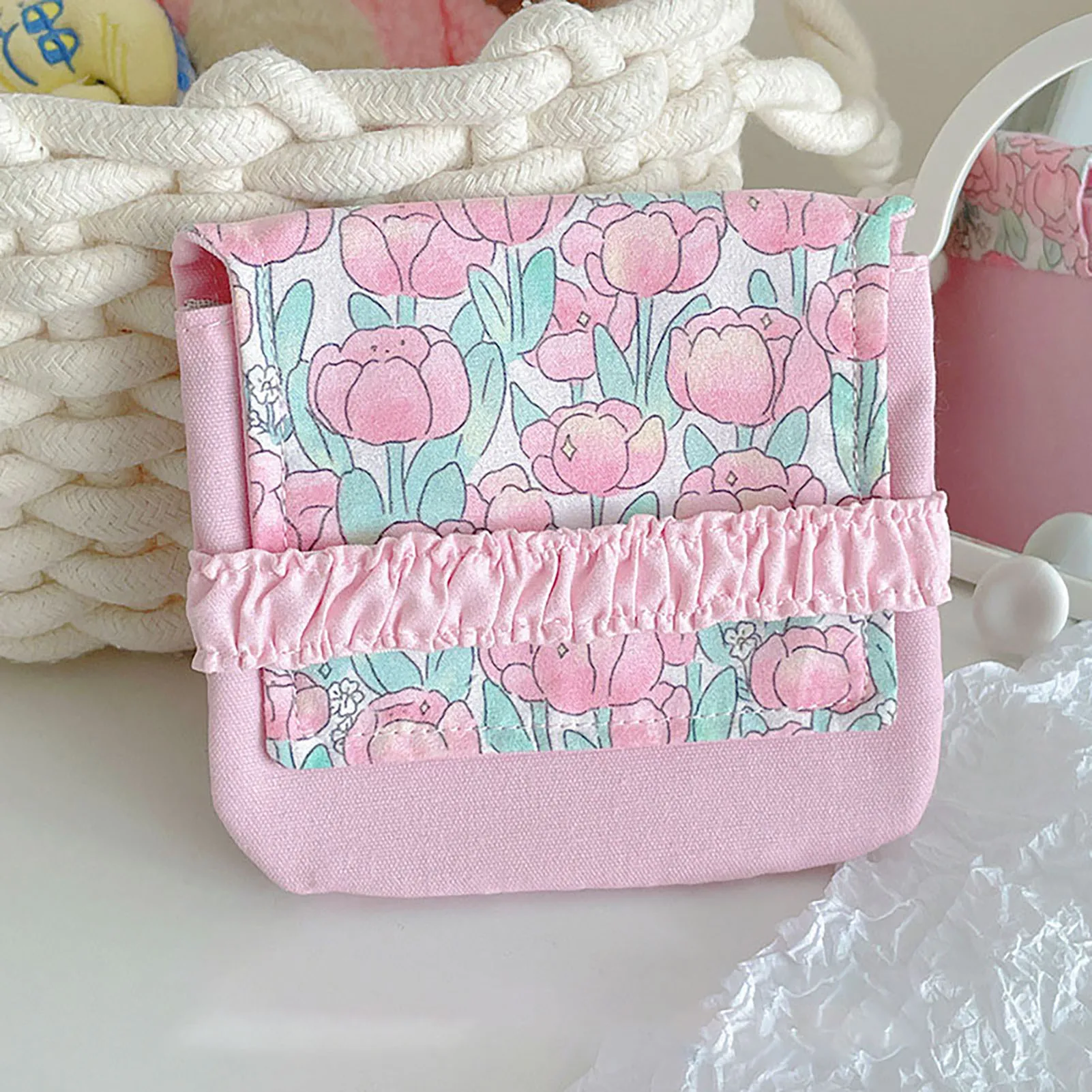 

Хлопковая сумка для хранения прокладок