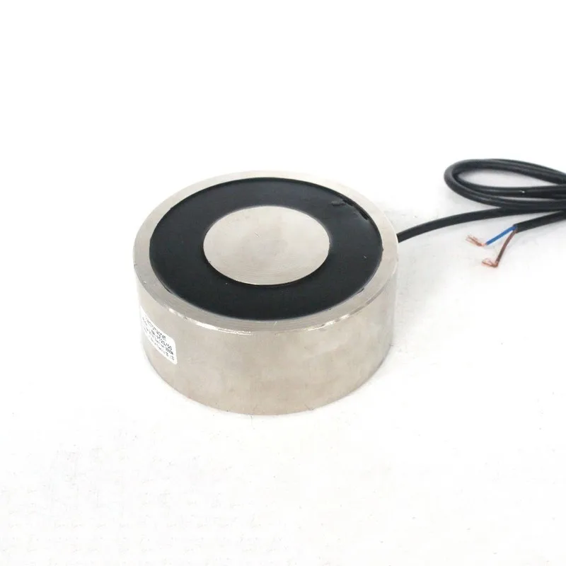 

Large suction 120/40 DC 6V 24V 36V 12V Electromagnet Lifting 300KG Solenoid Sucker Holding Electric Magnet Non-standard custom