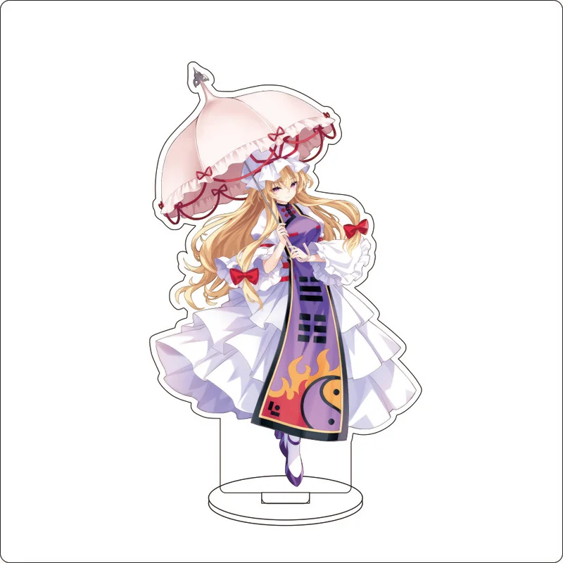 Фото Аниме Touhou Project акриловая подставка украшения Izayoi Sakuya Shameimaru Aya Kirisame Marisa фигурка подставка подарки на Хэллоуин №4