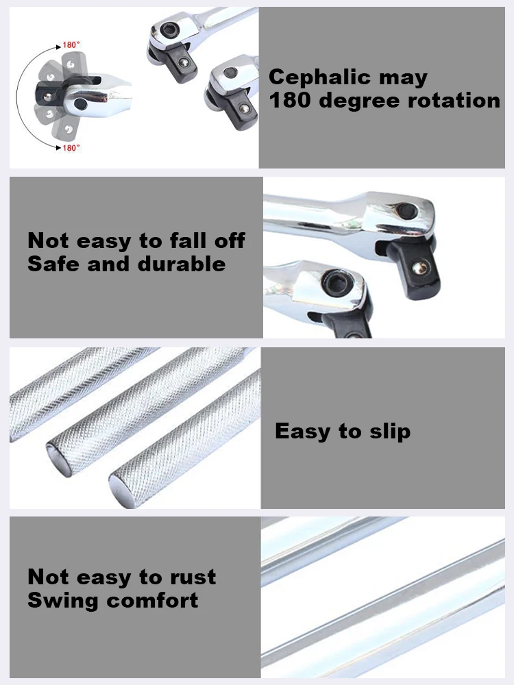 Головка торцевая Hi-Spec 1/2 F для руля 10/12/15/18 дюймов