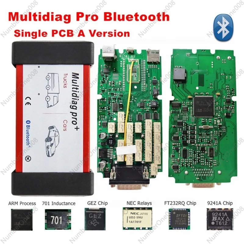 Новый VCI CDP TCS с Blueto Othds150E OBD 2021.