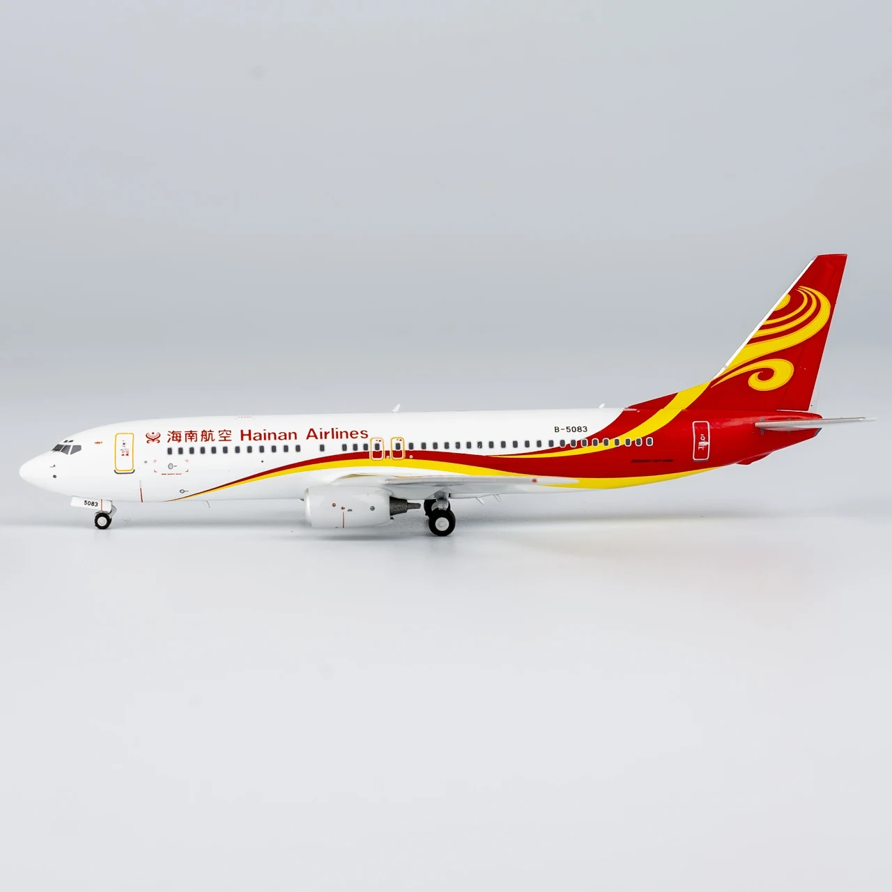 58188 Коллекционный самолет из сплава в подарок модель NG 1:400 Hainan Airlines Boeing B737-800 литой