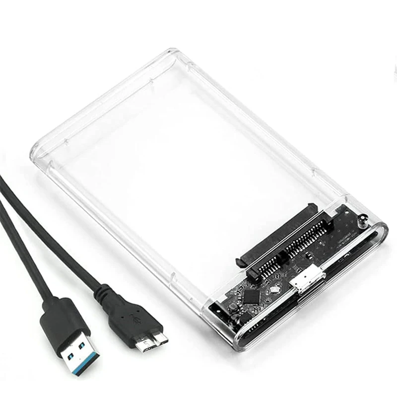 Корпус для жесткого диска USB 3.0/3.1 к SATA ШHard Диск 2 5-дюймовый HDD SSDExternal Коробка Extemal