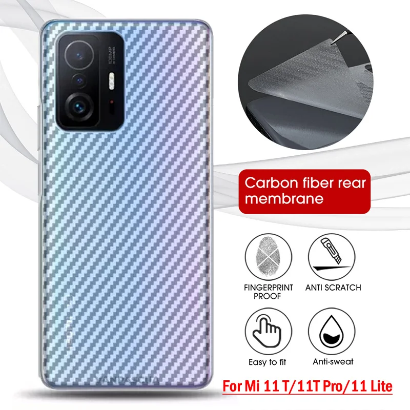 

3 шт., защитная пленка из углеродного волокна для Xiaomi Mi 11T 11 11Lite