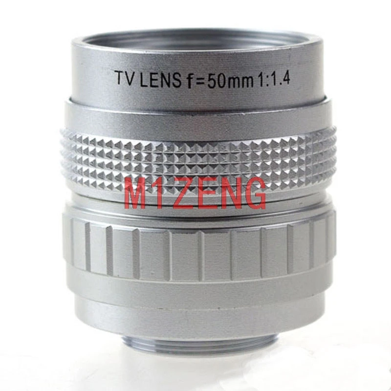 Объектив для видеонаблюдения Canon eosm ef-m nikon n1 sony e olympus Panasonic m43 Fujifilm fx Samsung nx pq 50 мм -
