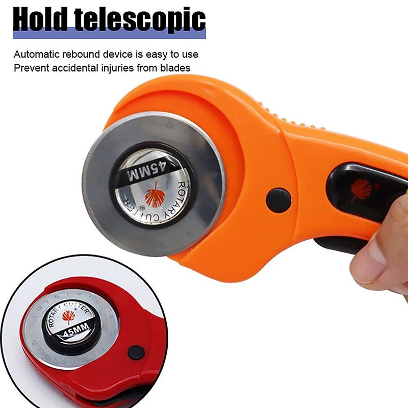 Инструмент для резки кожи кожаного ремесла ткани нож с круглой лезвием сделай