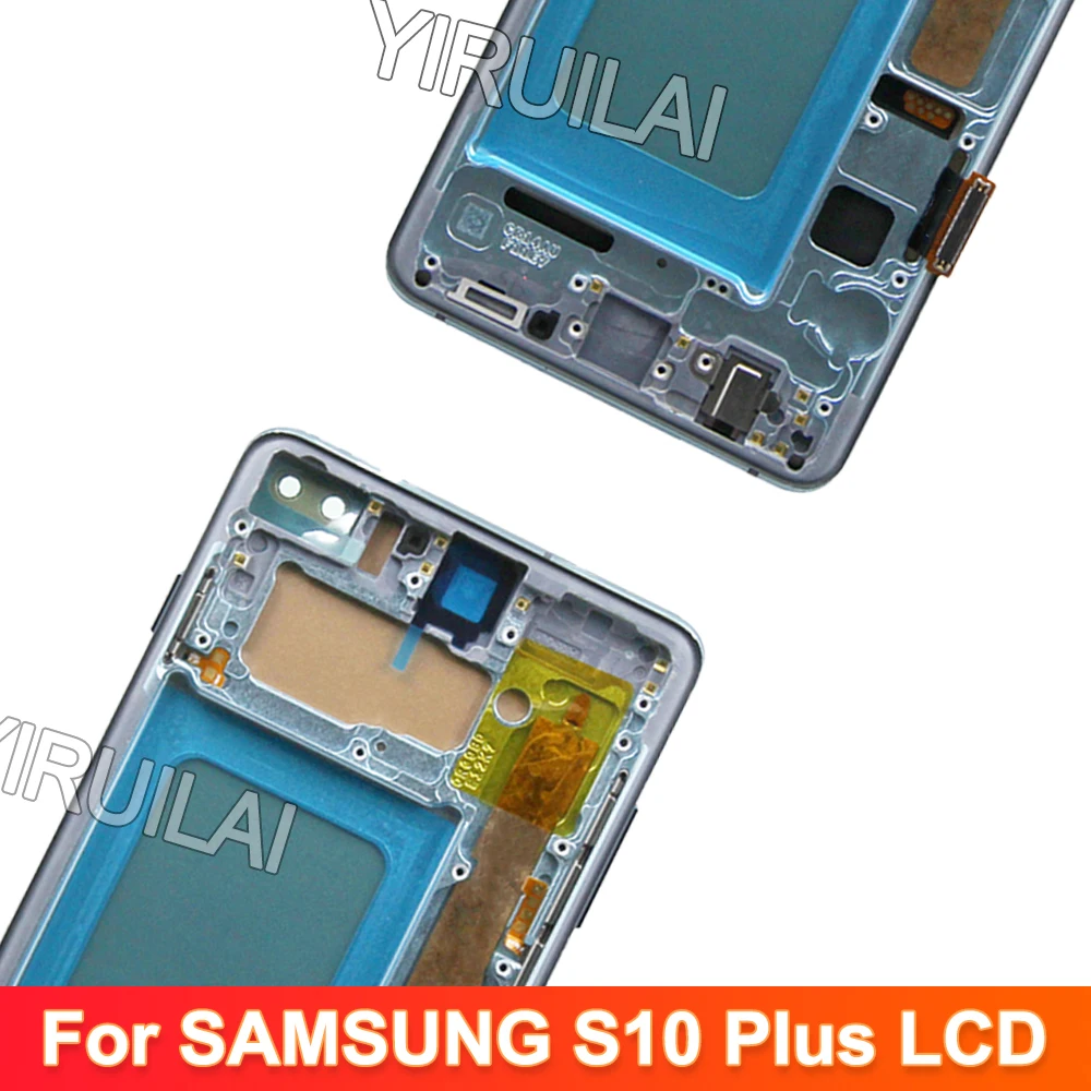 TFT дисплей для pantalla Samsung Galaxy S10 Plus, ЖК-дисплей с цифровым преобразователем сенсорного экрана в сборе для Samsung s10 plus, замена экрана (art.: 3920cb615be45) - 3920cb615be45