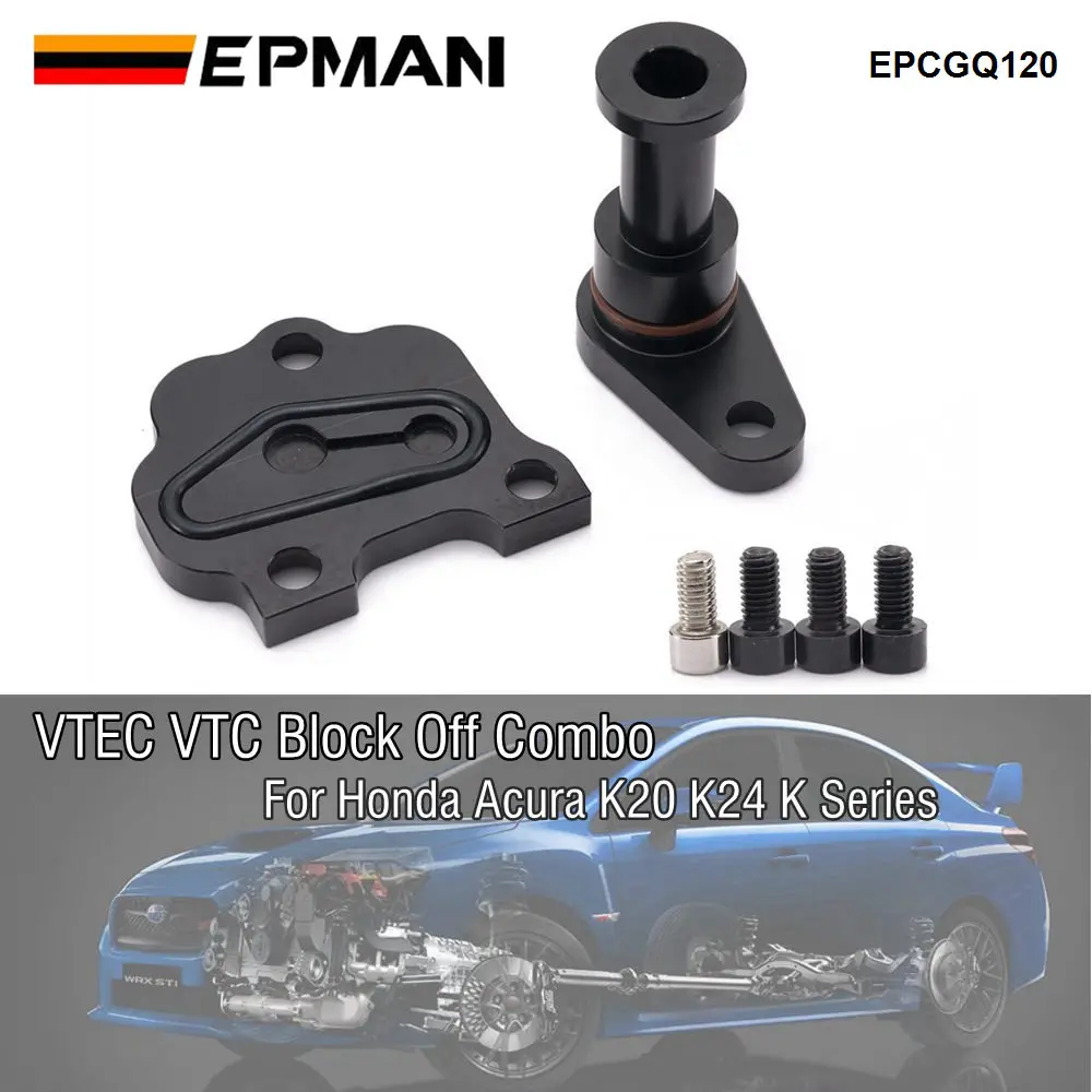 

EPMAN заготовка VTEC VTC блок Off Combo для Honda Acura K20 K24 K серии DC2 EG EK Civic EPCGQ120