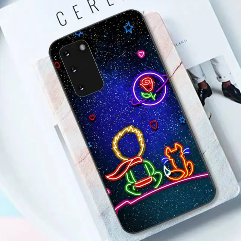 Little Prince fox Phone Case for Samsung S10 21 20 9 8 plus lite S20 UlTRA 7edge