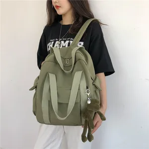 seetic waterproof nylon women backpack 2022 female backpack simple school backpack for girls teenage shoulder travel backpack free global shipping