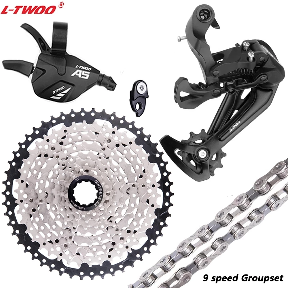 Переключатель передач LTWOO MTB 1*9 задний переключатель A5 9 s 11- 50T 46T 42T 40T 36T кассета В