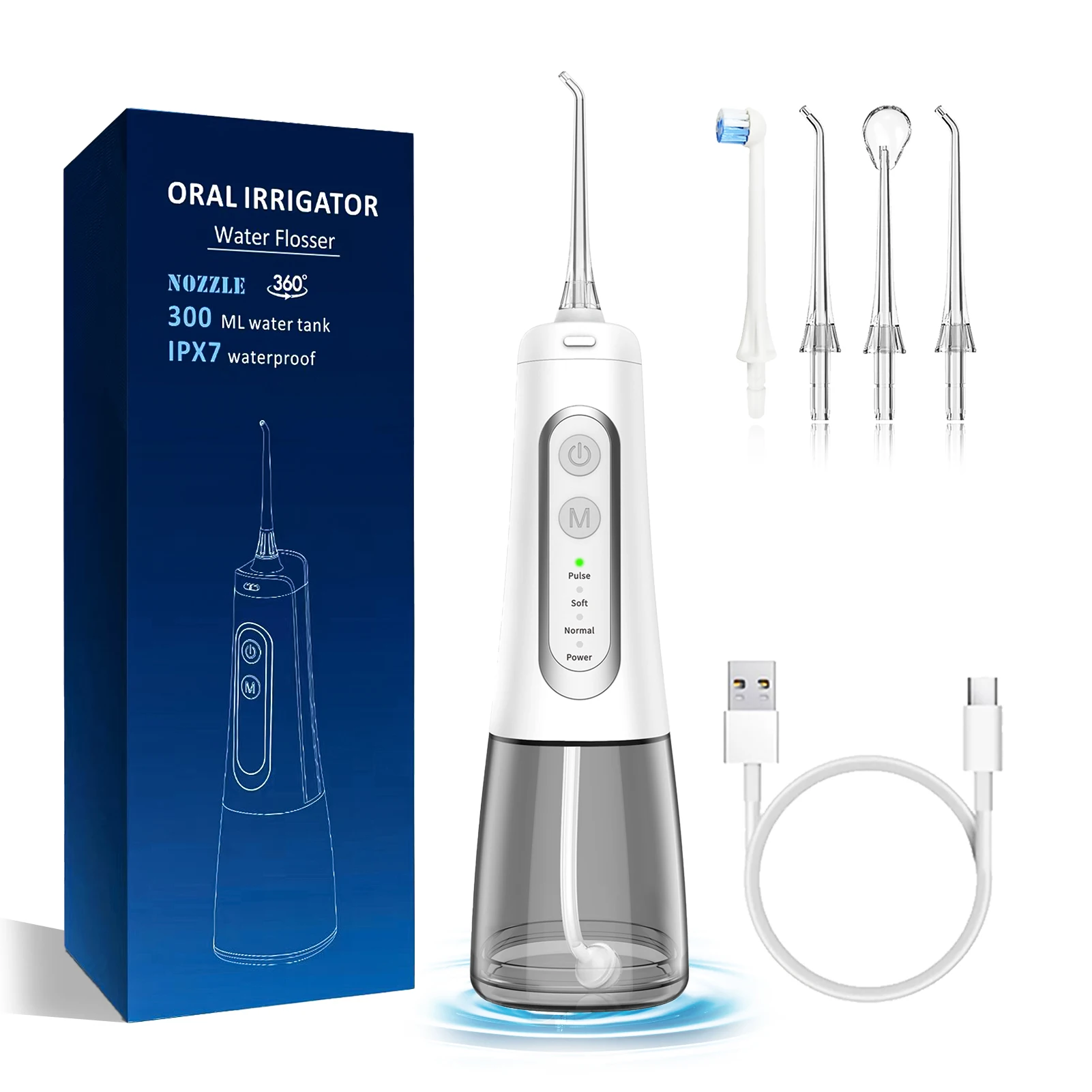 Зубная нить Портативный беспроводной ирригатор для полости рта 4 ...