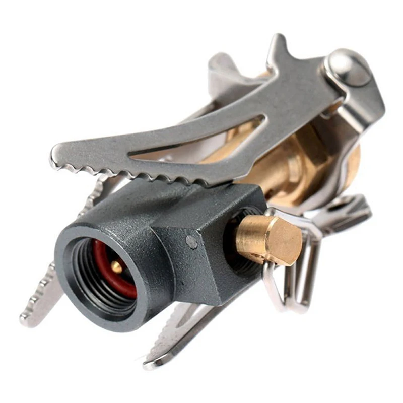 Компактная Легкая газовая горелка для кемпинга походов портативная титановая