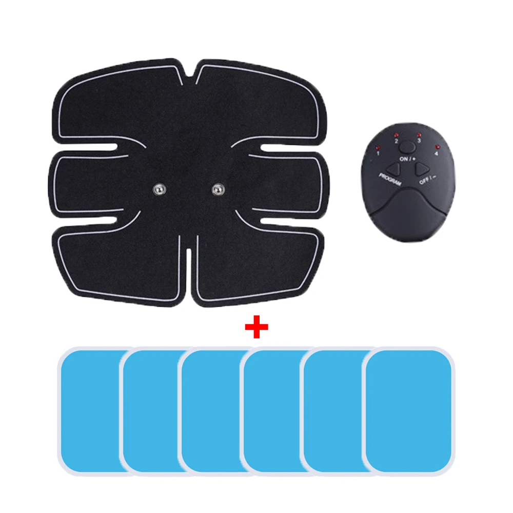 

Беспроводной тренажер для живота, стимулятор мышц живота и похудения, Электрический Фитнес для мужчин и женщин, для похудения, домашний тре...