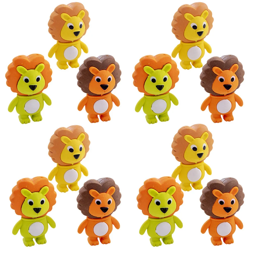 

Erasers Animal Eraser Mini Bulk Kids Easter Puzzle Animals Students Painting Cute Basket Stuffer Prefilled Draw Take Eggs Cap