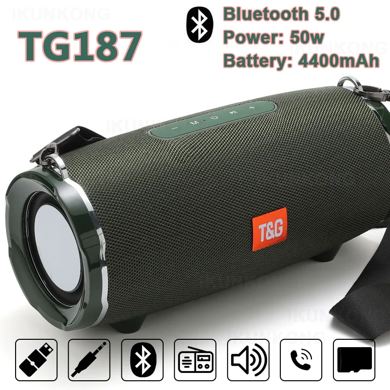 

High Power Square Dance Portable Bluetooth Speaker Waterproof Outdoor Loudspeaker with AUX and USB Support