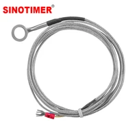 k type14mm diameter hole ring head washer thermocouple high temperature meson cylinder sensor probe for industrial controller