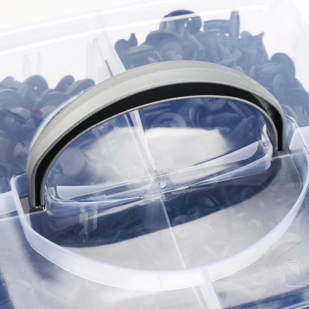 620 шт. универсальные автомобильные крепежные зажимы смешанные фиксаторы с