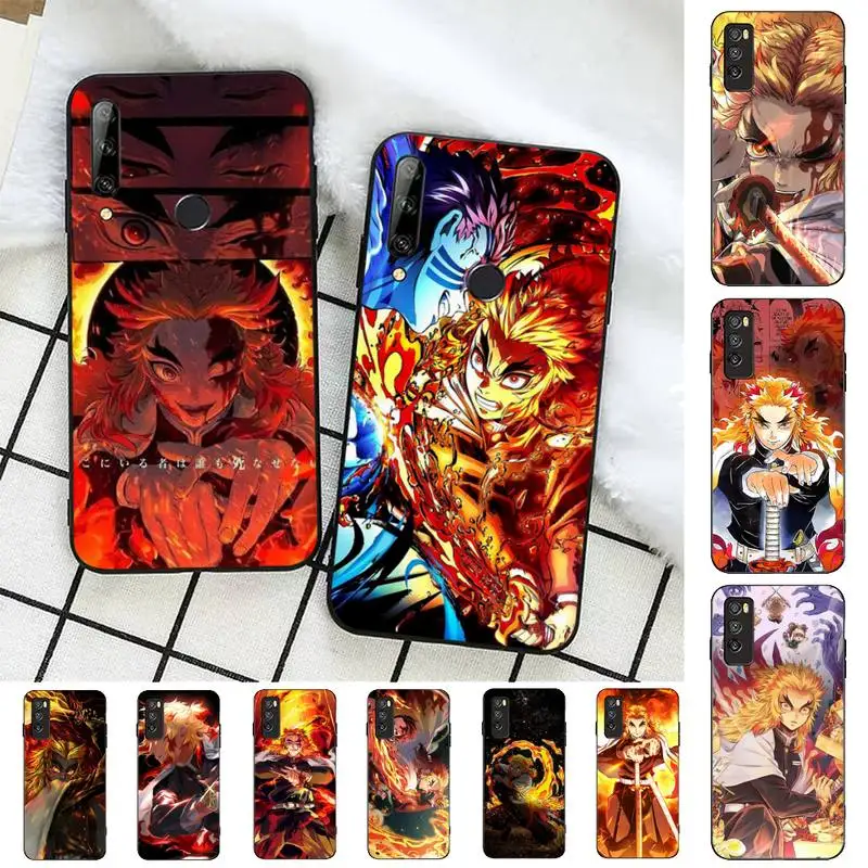 

Demon Slayer Rengoku Kyoujurou Phone Case for Huawei Honor 10 i 8X C 5A 20 9 10 30 lite pro Voew 10 20 V30