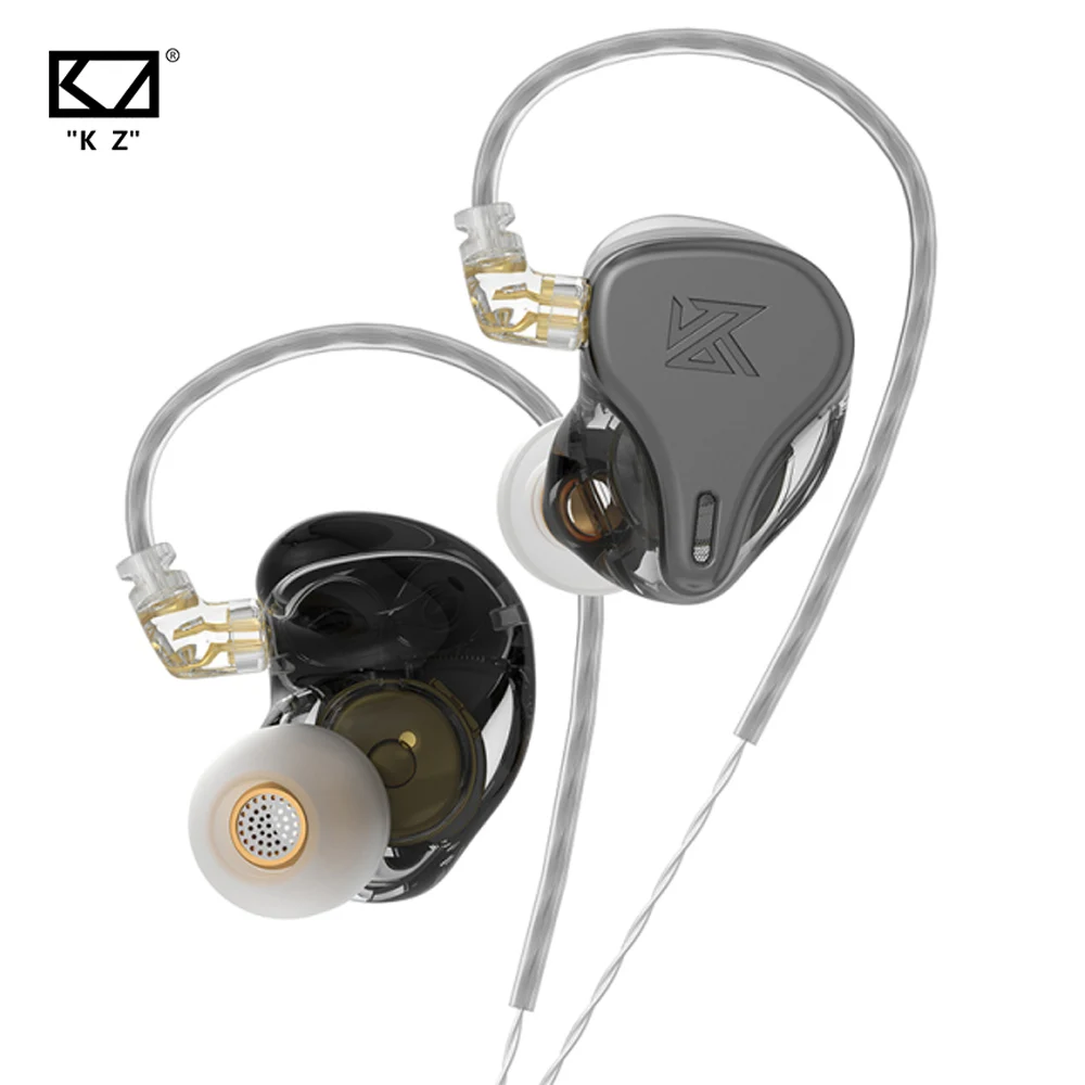 

KZ × HBB DQ6S In-Ear Earphone 3 Unit Moving-coil Wired Earphone Mega Bass HiFi Music Monitor Headphones Earphone for Phone