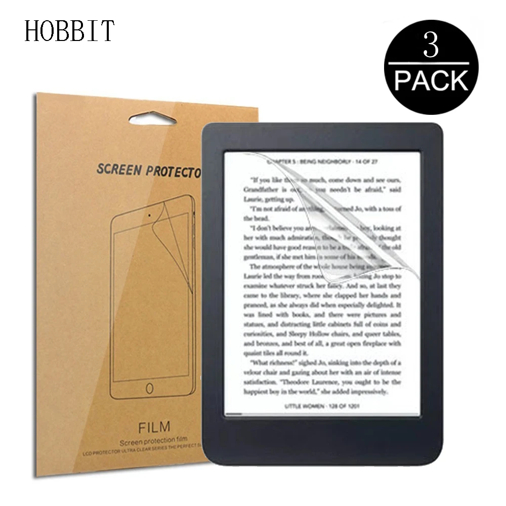 

3PCS Tablet Movie Screen Protector For Kobo Nia 6 2020 Nia6 Tablet Reader Cover Anti-scratch PET Protective Film Not Glass