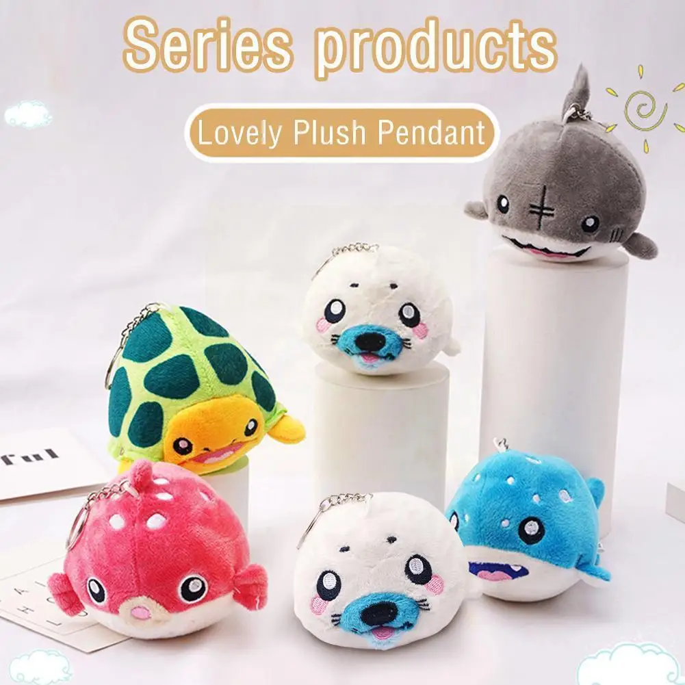 

Creativity Fish Shape Ocean Animal Stuffed Animal Plush Toy Color For Children Gifts Home Ornaments Decoration Z4b4