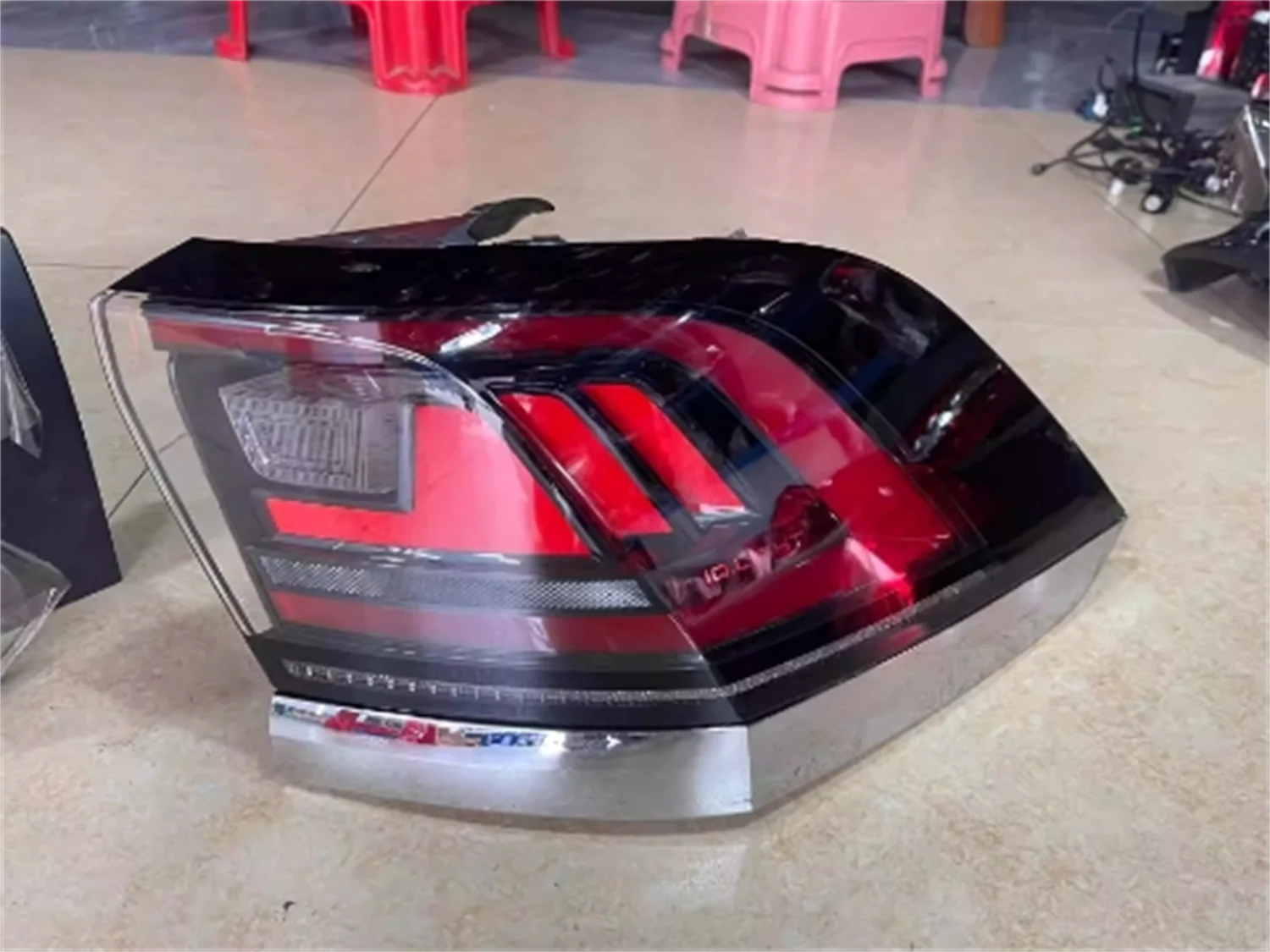 Автомобильные светодиодные дополнительные лампы с высоким тормозом, задний фонарь для Volkswagen vw Teramont