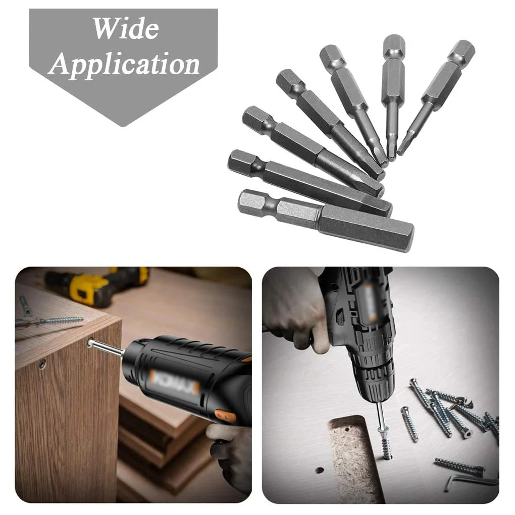 

3 Pieces set 50mm Steel Socket Adapters Electric Nut Driver Converter Drill Bit Extensions 1 4 3 8 1 2 inch Automobile Repair