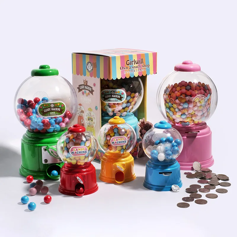 

Nordic Safe Piggy Bank Cheap Cute Jar Machine Candy Dispenser Sweets Box Transparent Funny Piggy Bank Tirelire Cute Box