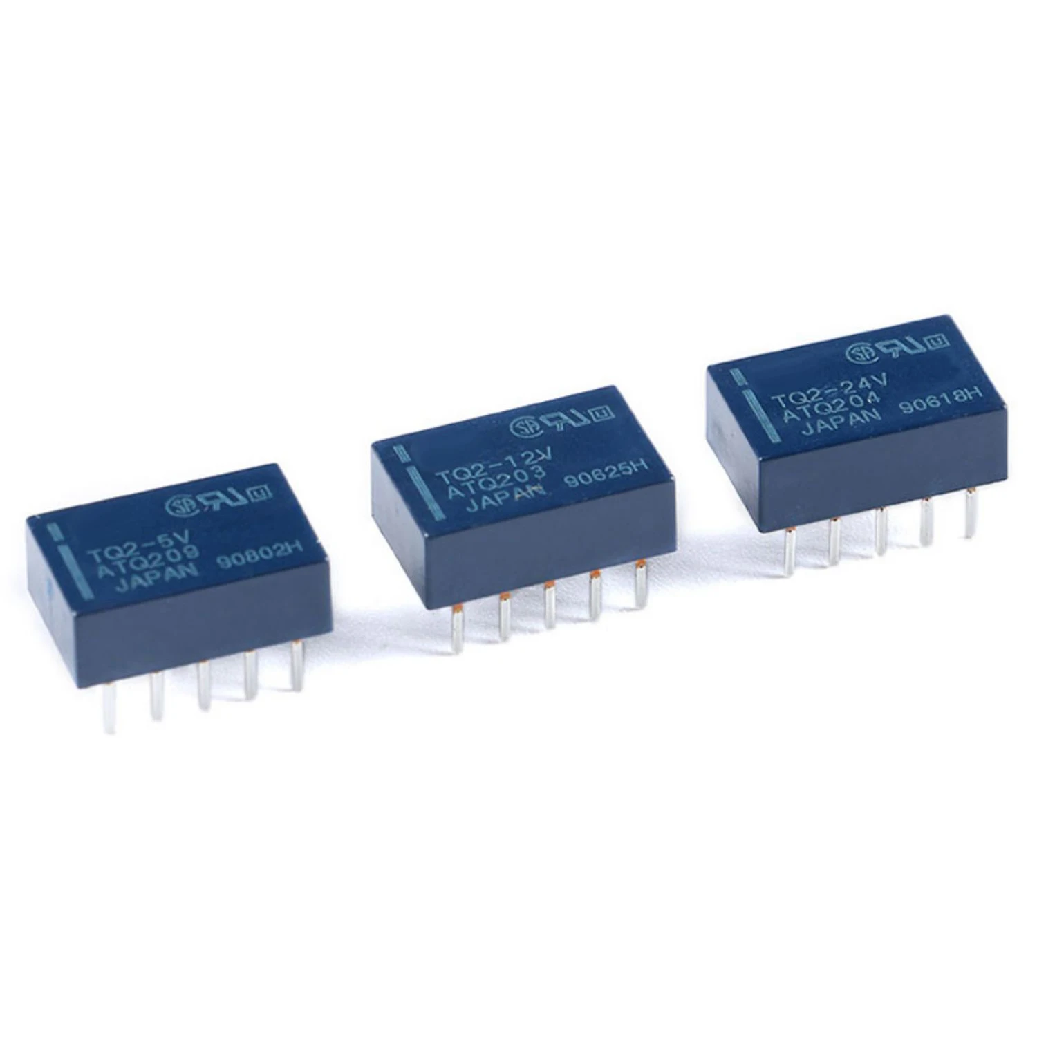 Реле сигнала TQ2-5V/12В/24В два открытых двух закрытых 1A 10-Pin