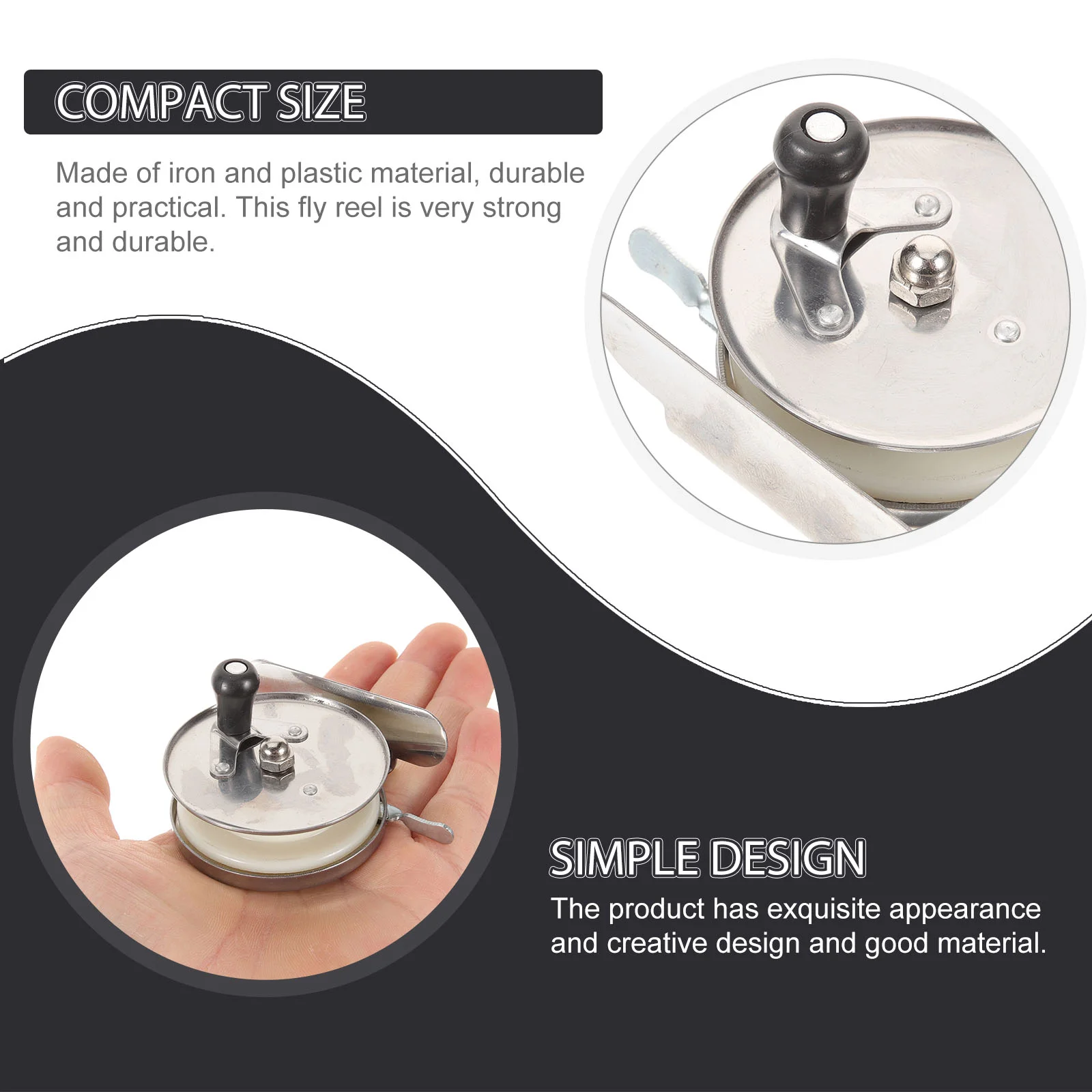 Колесо для ловли нахлыстом поставка на открытом воздухе железные морские снасти