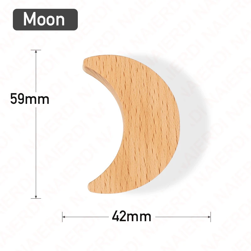 

Ручки для шкафа NAIERDI деревянные животные