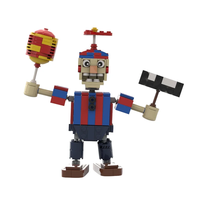 301 деталь MOC Fnaf 2: Конструктор «Мальчик с шариком» — Игровой набор, Развивающая игрушка, Подарок на Рождество, Идея для творчества, Образовательный конструктор, Подарок на День рождения (art.: 3920da63e6dfd) - 3920da63e6dfd