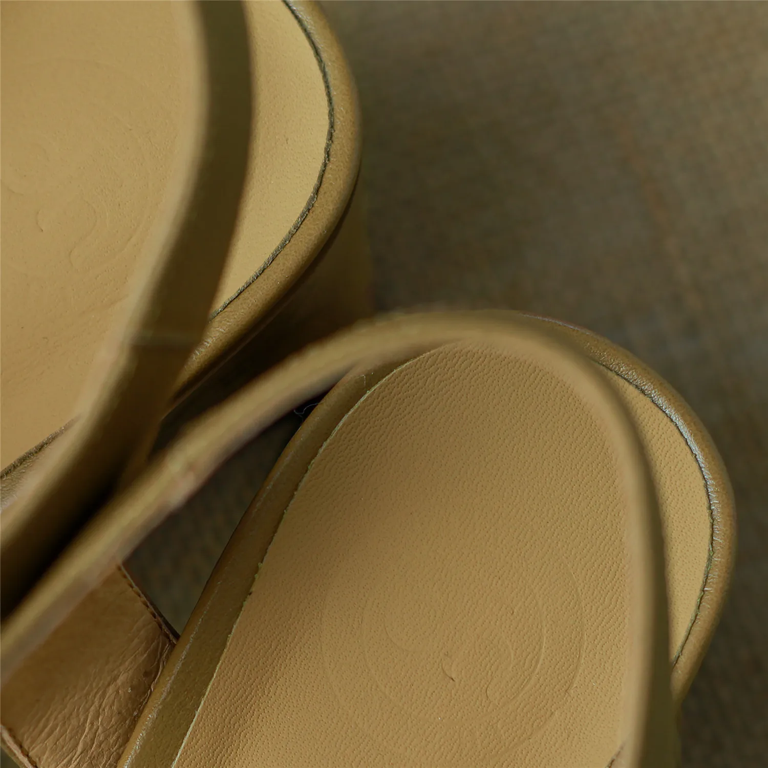 Women Sandals 2023 Summer New Luxury Genuine Cow Leather High Block Heel Buckle Pure Handmade Quality Casual Shoes Big Size 42