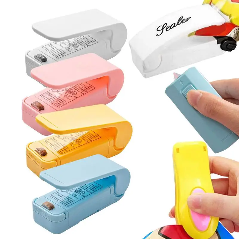 

Портативная машина для упаковки упаковочных пакетов, пластиковый пакет, пакет для хранения, зажим, мини-машина для запечатывания, удобная наклейка, уплотнение для кухонных гаджетов