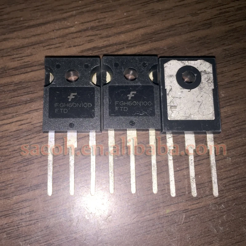 ТРАНЗИСТОР IGBT мощностью FGH60N100FTD FGH60N100 60N100 TO-247 60A 1000 В, 10 шт./партия