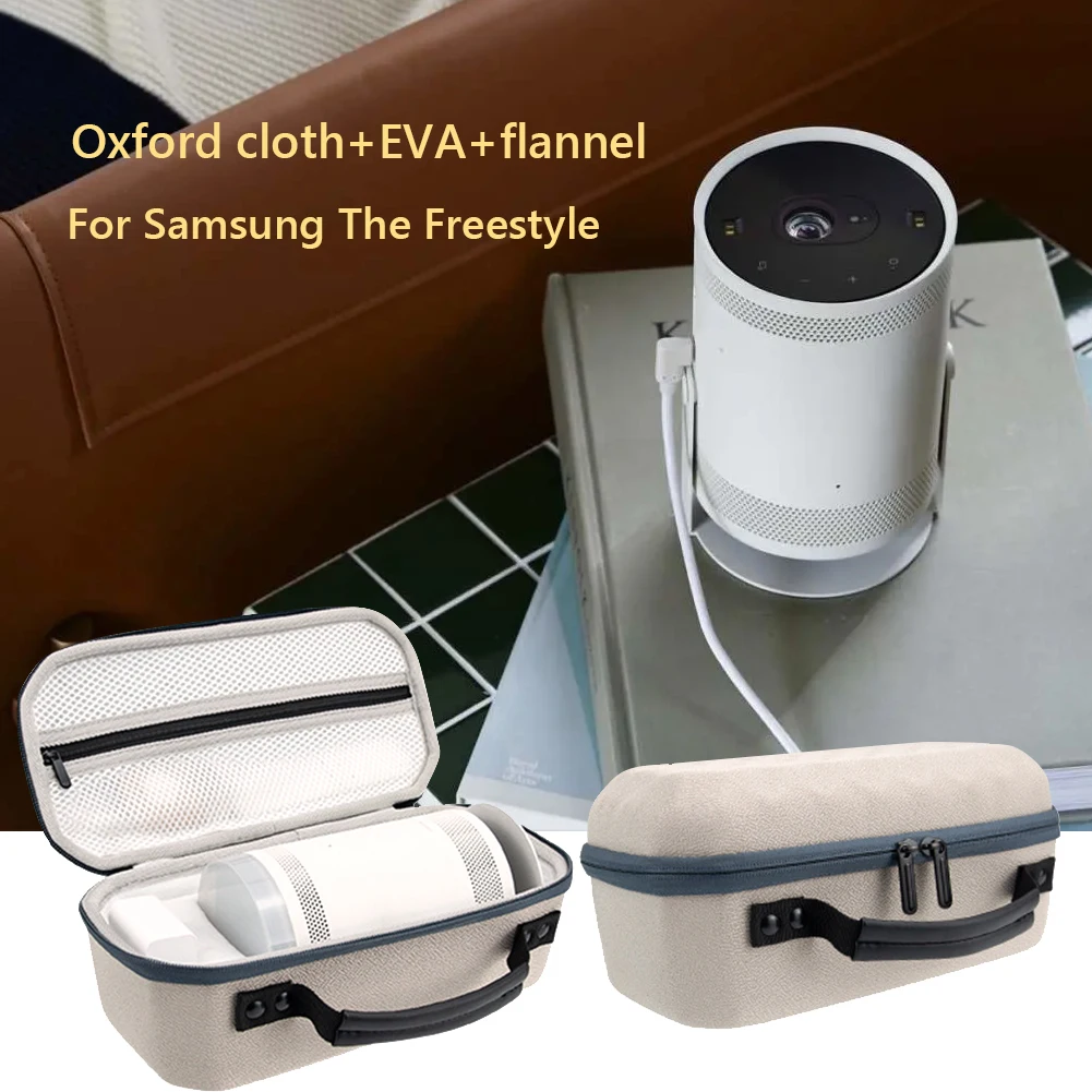 

Portable Carrying Case Water Repellent Projection Bag Multifunctional Projector Carrying Bags Dustproof for Samsung TheFreestyle