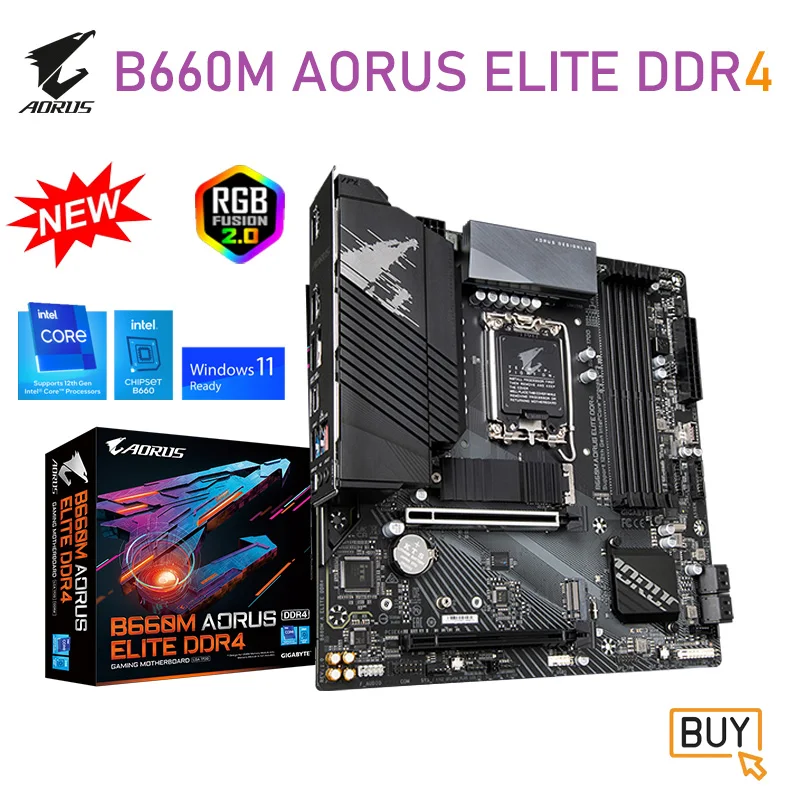 B660 gaming ddr4 материнская плата