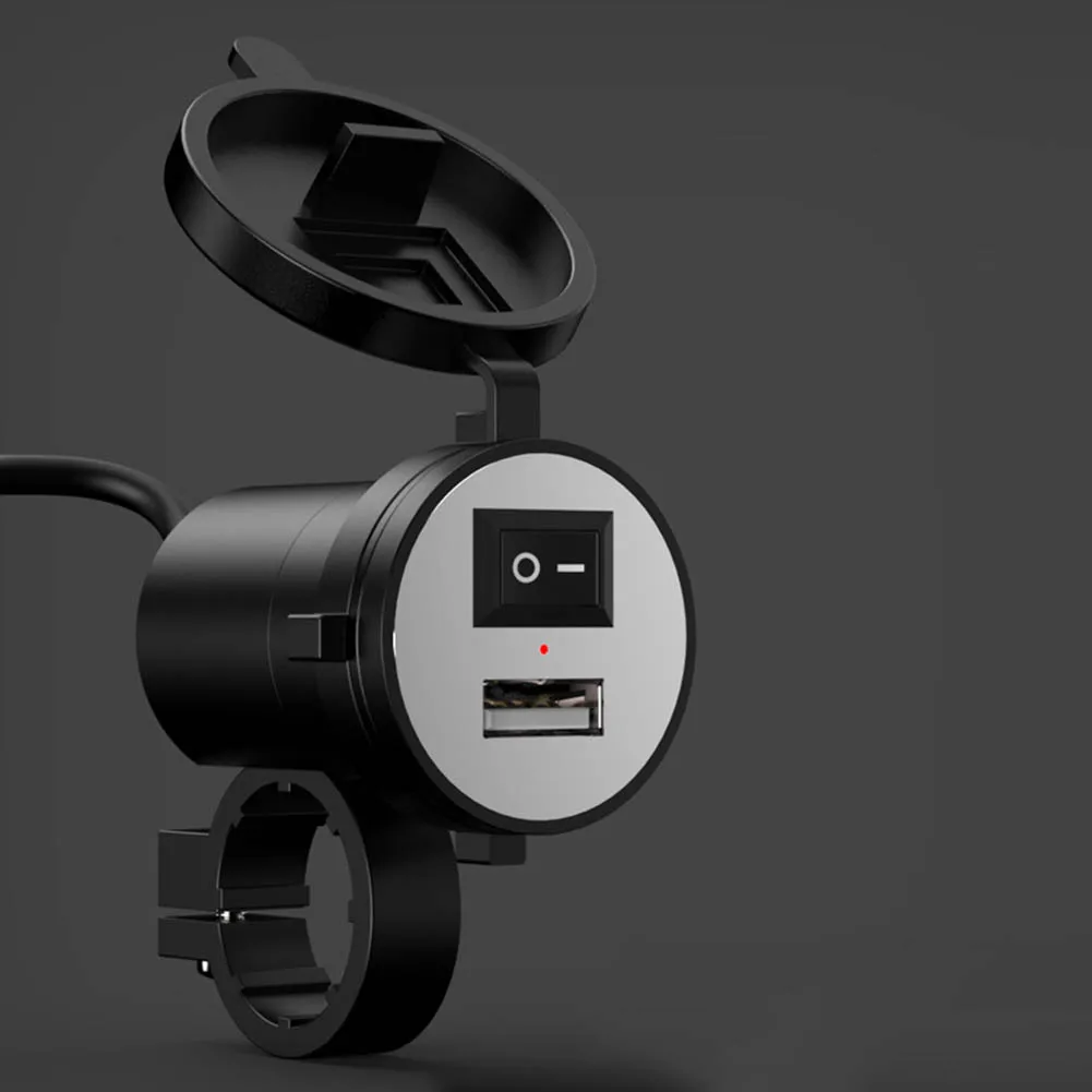 USB зарядное устройство для мотоцикла водонепроницаемый порт розетка 12 В телефон