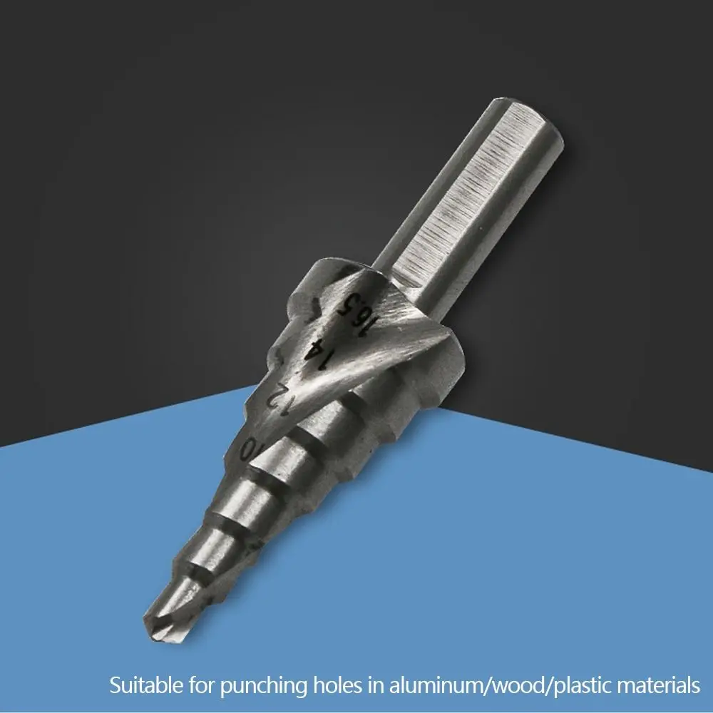 

Ступенчатое сверло 4-16,5 мм, многофункциональное, с треугольным хвостовиком