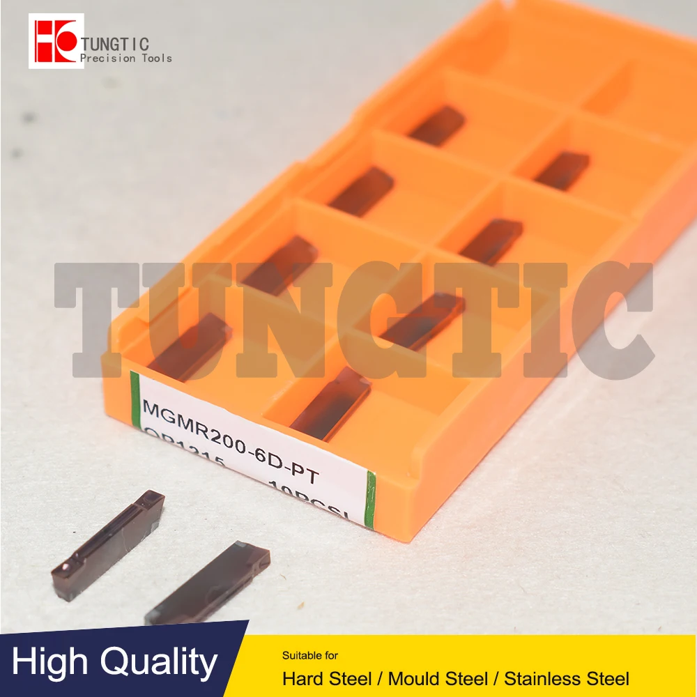 

MGMR200-6D-PT OP1215 Milling Cutter CNC Insert Lathe Cutting Tool Machining Metal Turning Tools Grooving Inserts MGMR 200-6D-PT